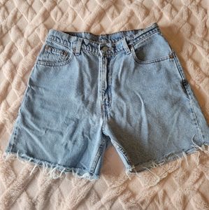 Vintage High Rise Levi's Shorts